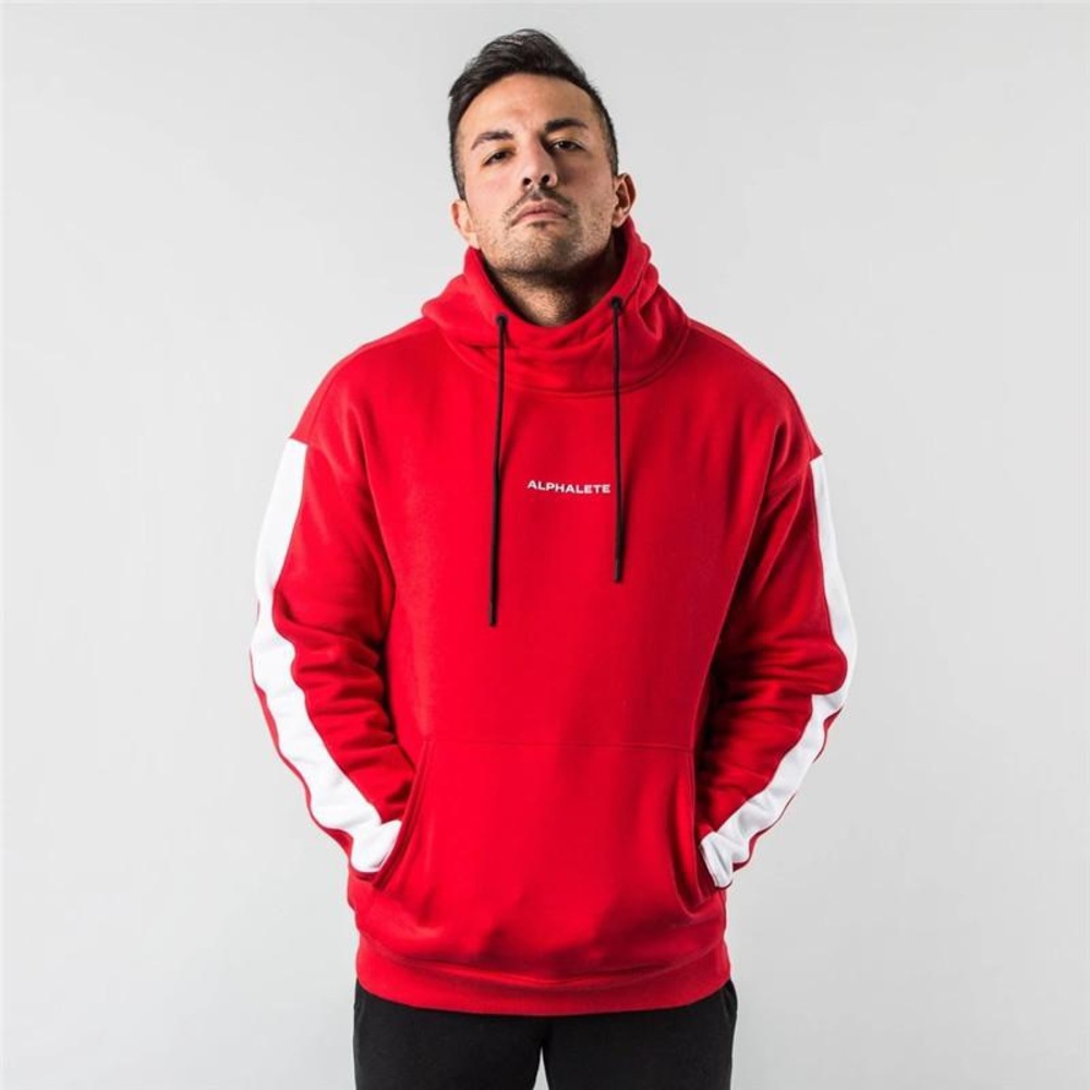 Alphalete striped hoodie